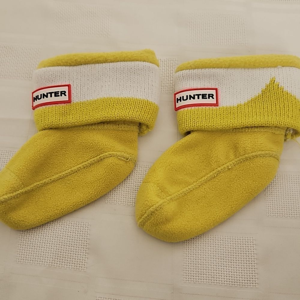 Hunter Kid's Socks XS 5-7 Yellow